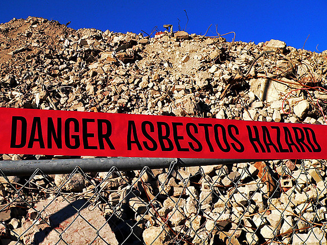 Danger Asbestos Hazard